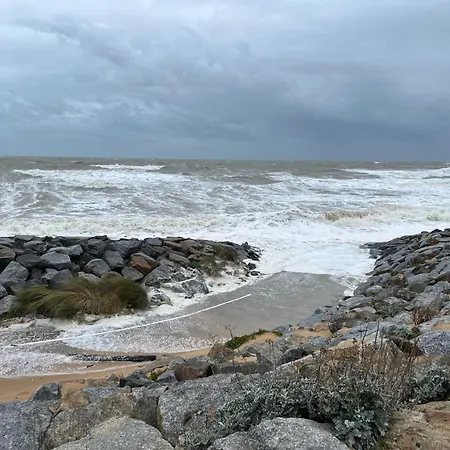 Parenthese A L'Ocean, Clim, Plage A Pied ,Parking Prive 아파트 *